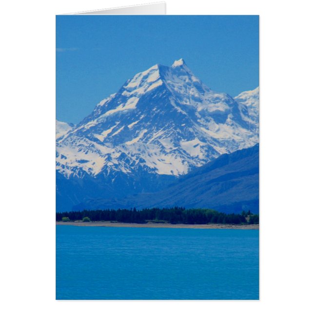 Cartão nz altas montanhas (Frente)