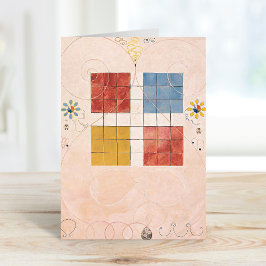 Cartão O 10 maior número 10 | Hilma af Klint