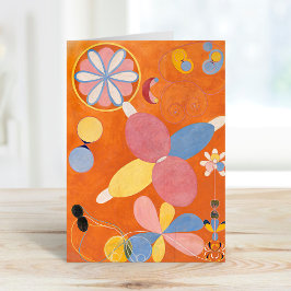 Cartão O 10 maior número 4 | Hilma af Klint