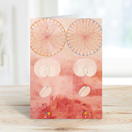 Cartão O 10 maior número 9 | Hilma af Klint