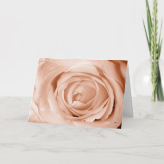 Cartão O abricó claro, obtem bem logo