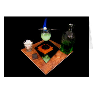 Cartão O absinto