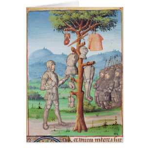 Cartão O Aeneid por Virgil com um comentário perto