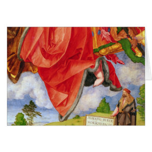 Cartão O Altarpiece de Landauer, todo o dia de santos