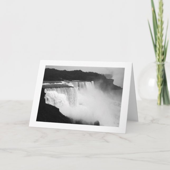 Cartão O americano cai @ Niagara (Frente)