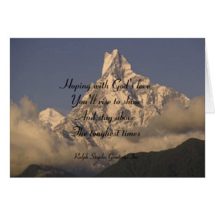 Cartão O amor de Deus