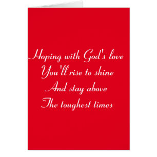 Cartão O amor de Deus