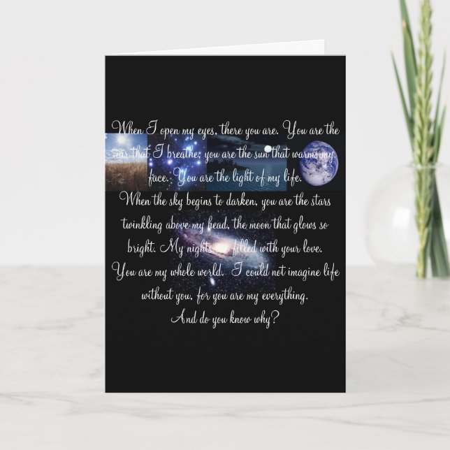 Cartão O amor de Frank (Frente)