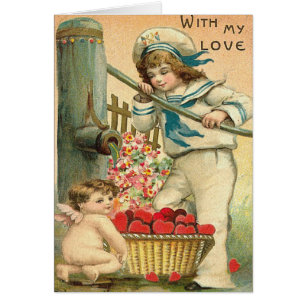 Cartão O amor do marinheiro