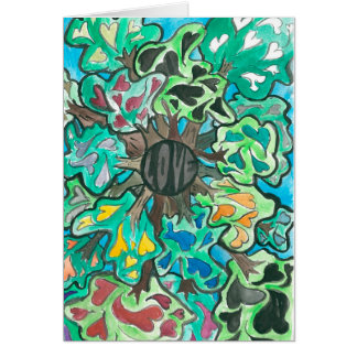 Cartão O amor é uma região selvagem