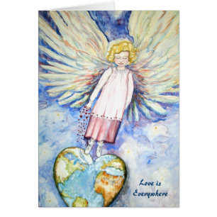 Cartão O amor está em toda parte