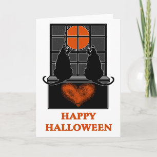 Cartão O amor está no ar