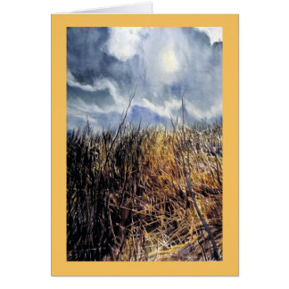 Cartão O amor gosta do verão, espera silenciosa