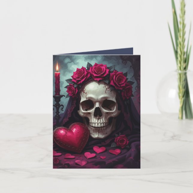 Cartão O Amor Nunca Morre (Frente)