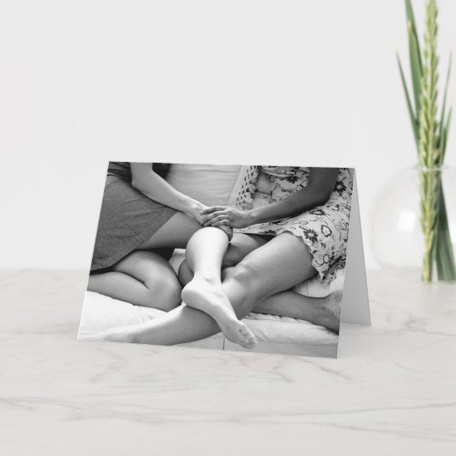 Cartão O Amor Torna a Viagem Digna (Frente)