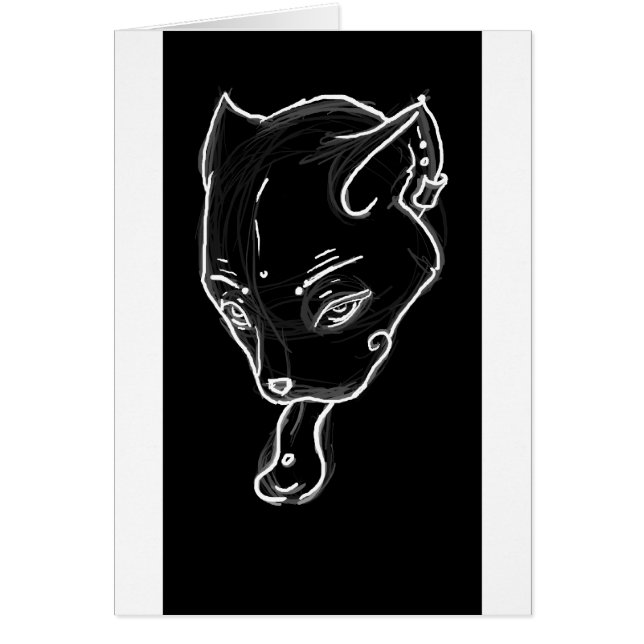 Cartão O animal em você (Frente)