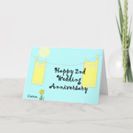 Cartão ò Aniversário de casamento