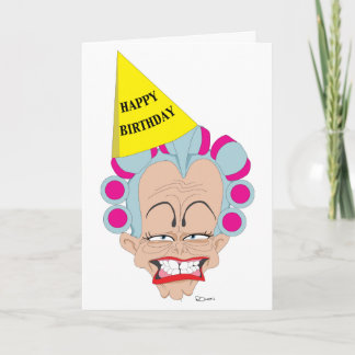 Cartão O aniversário de Nanna