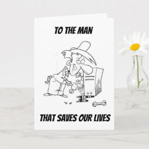 CARTÃO **O ANIVERSÁRIO DESEJA A NOSSA PLACA DE REPARADOR 