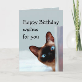 Cartão O aniversário engraçado deseja o humor do animal