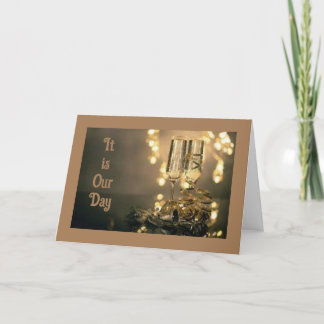 CARTÃO O ANIVERSÁRIO "MAIS FELIZ" NUNCA (PARA NÓS)