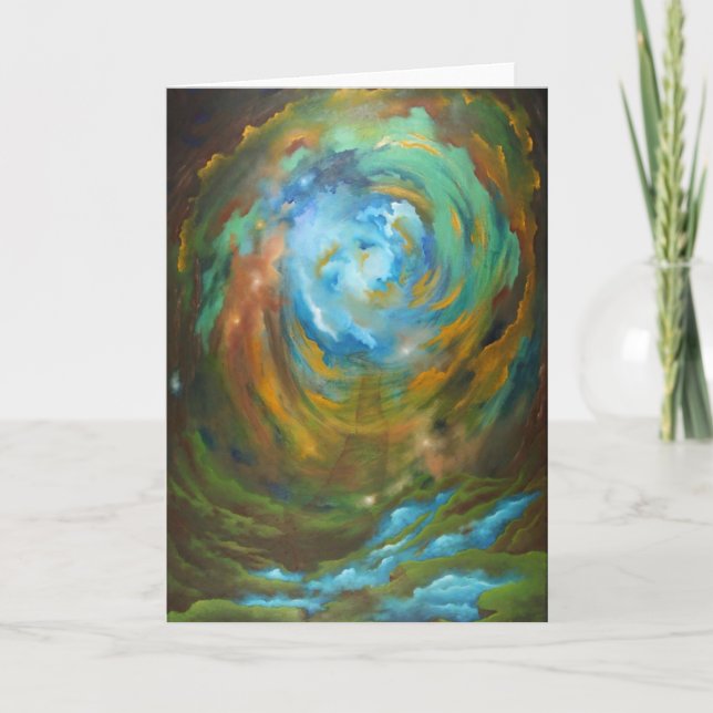 Cartão O Anjo da passagem (Frente)