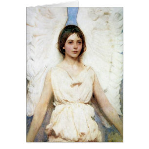 Cartão O anjo de Thayer