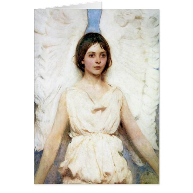 Cartão O anjo de Thayer (Frente)