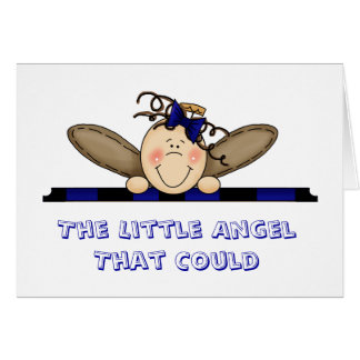 Cartão O anjo pequeno que poderia