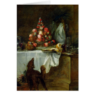 Cartão O aparador, 1728