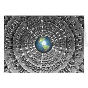 Cartão O Aquecimento Global Produzido Pela Manobra É Um F