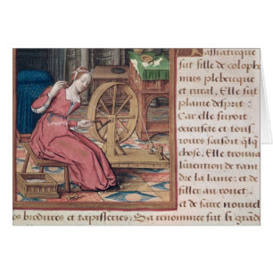 Cartão O Arachne, de 'Vie DES Femmes Celebres