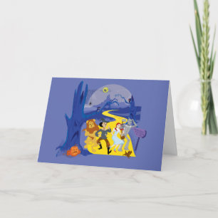 Cartão O Assistente De Oz™ Floresta Assombrada ao Hallo