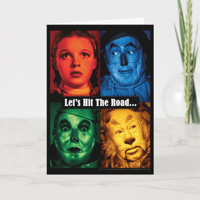 Cartão O Assistente De Oz™ | VAMOS (Frente)