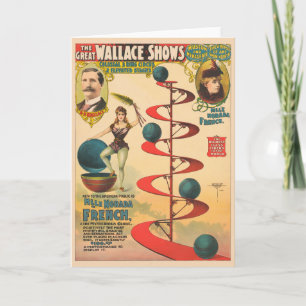 Cartão O Ato De M'lle Norada French