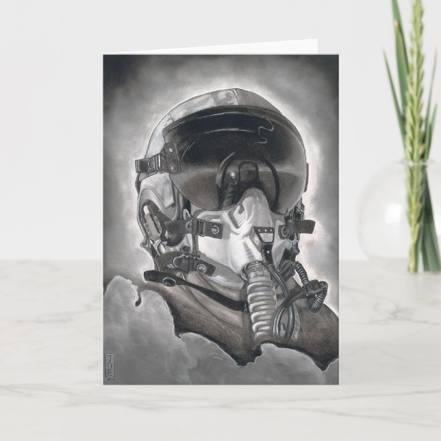 Cartão O aviador (Frente)