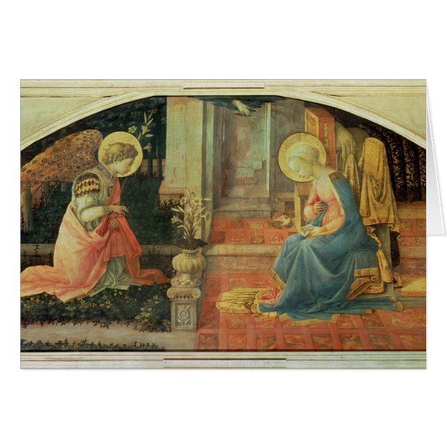 Cartão O aviso, c.1450-3 (Frente Horizontal)