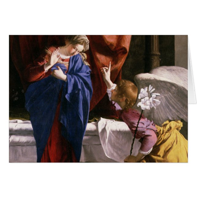 Cartão O aviso, c.1623 (Frente Horizontal)