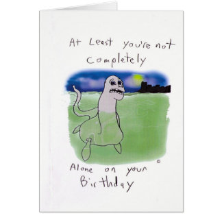 CARTÃO O B-DAY DO NESSIE