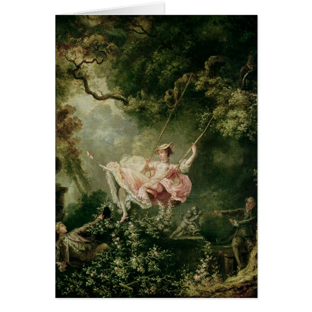 Cartão O balanço (Frente)