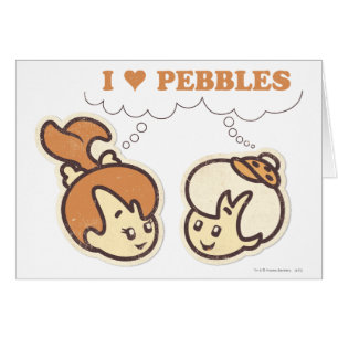 Cartão O Bam Bam ama PEBBLES™