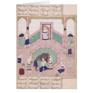 Cartão O banho turco