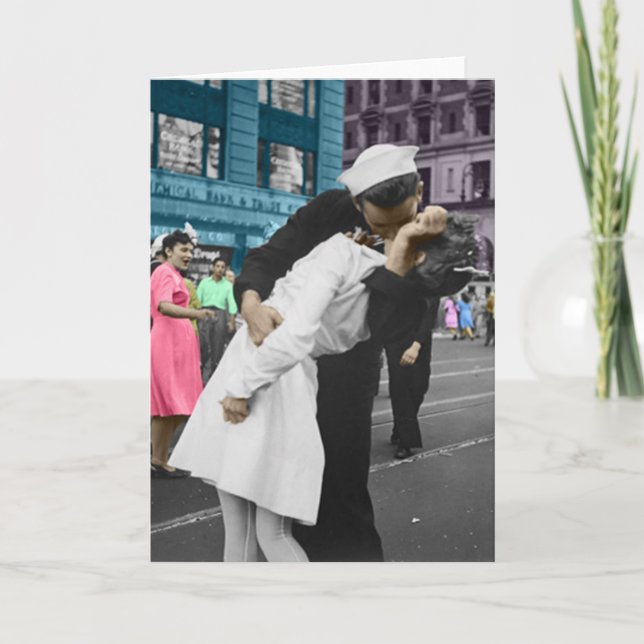 Cartão O beijo (Frente)