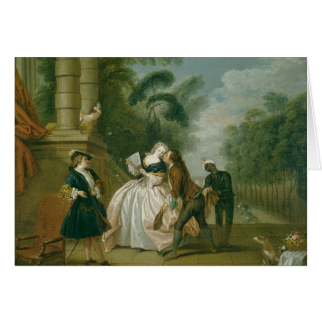 Cartão O beijo (Frente Horizontal)