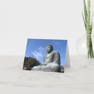 Cartão O Buda Excelente: Kamakura, Japão