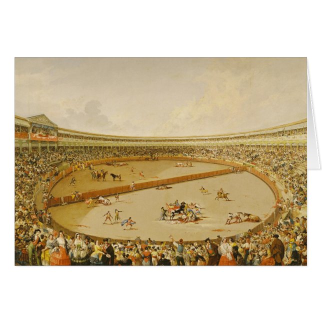 Cartão O Bullfight (Frente Horizontal)