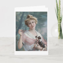 O Cachorrinho Travesso (1915) Emile Vernon Card