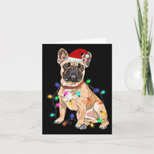 Cartão O Cachorro-Grande Francês Sobreviveu às Luzes das