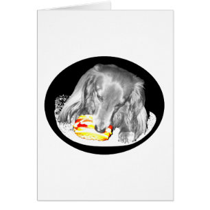 Cartão O cachorro quente ataca o cheeseburger, notícia em