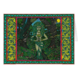 Cartão O cálice dos dríades